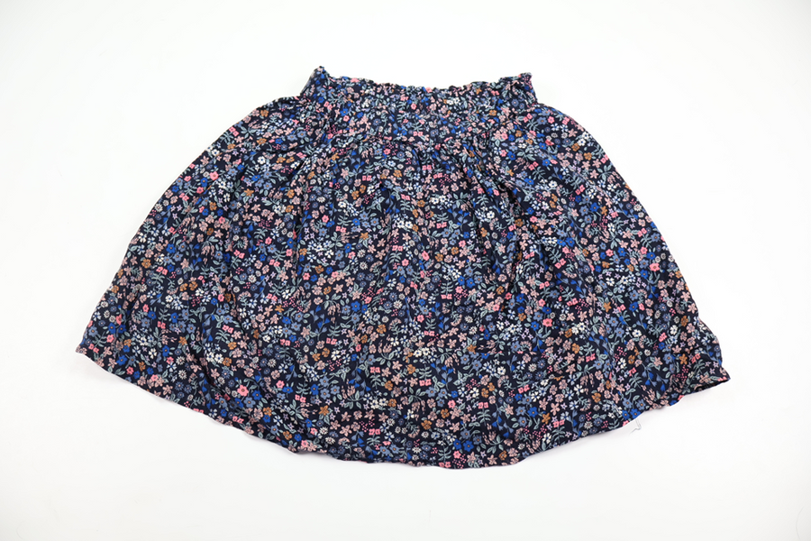 Blommig kjol från H&M - Storlek 92 - Marinblå