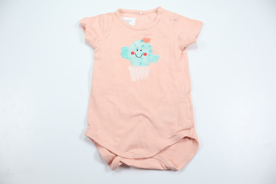Body från Name It - Storlek 68 - Rosa