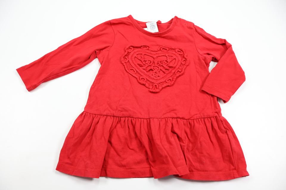 Klänning från Lindex - Storlek 74 - Röd