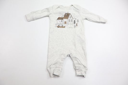 Pyjamas från Carter's - Storlek 56/62 - Grå