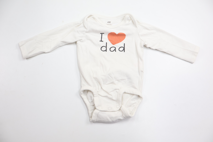 Body från H&M - Storlek 62 - Vit