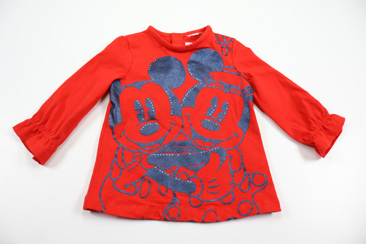 Tröja Disney från Original Marines - Storlek 74 - Röd