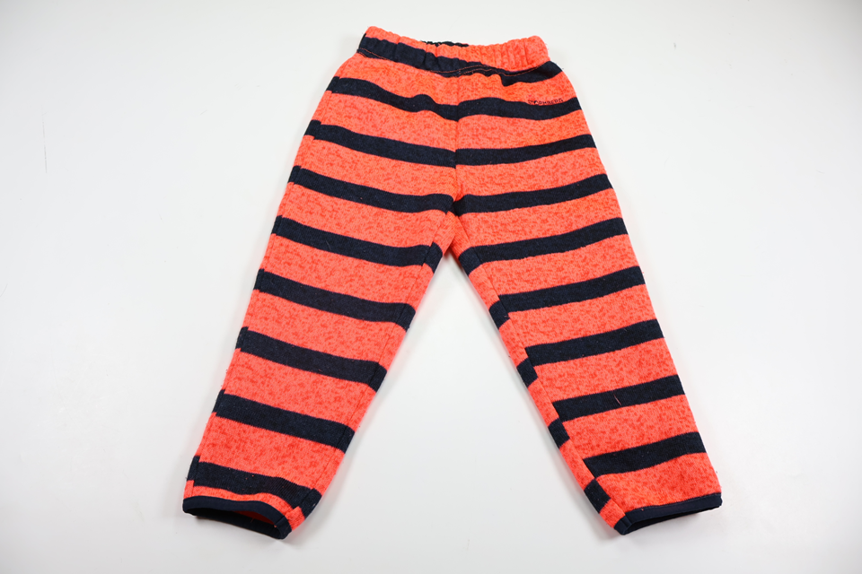 Byxor i tjockare fleece från Stormberg - Storlek 92/98 - Orange