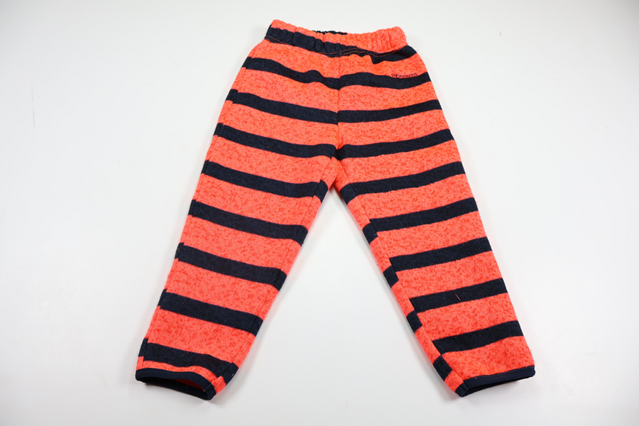 Byxor i tjockare fleece från Stormberg - Storlek 92/98 - Orange