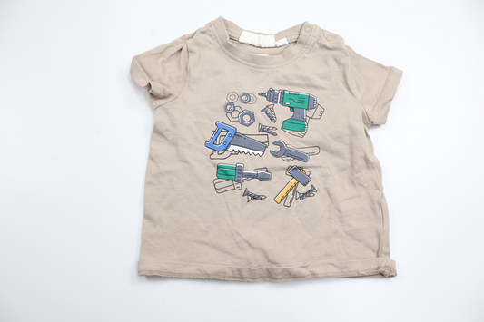 T-shirt från Denim Day - Storlek 74 - Beige