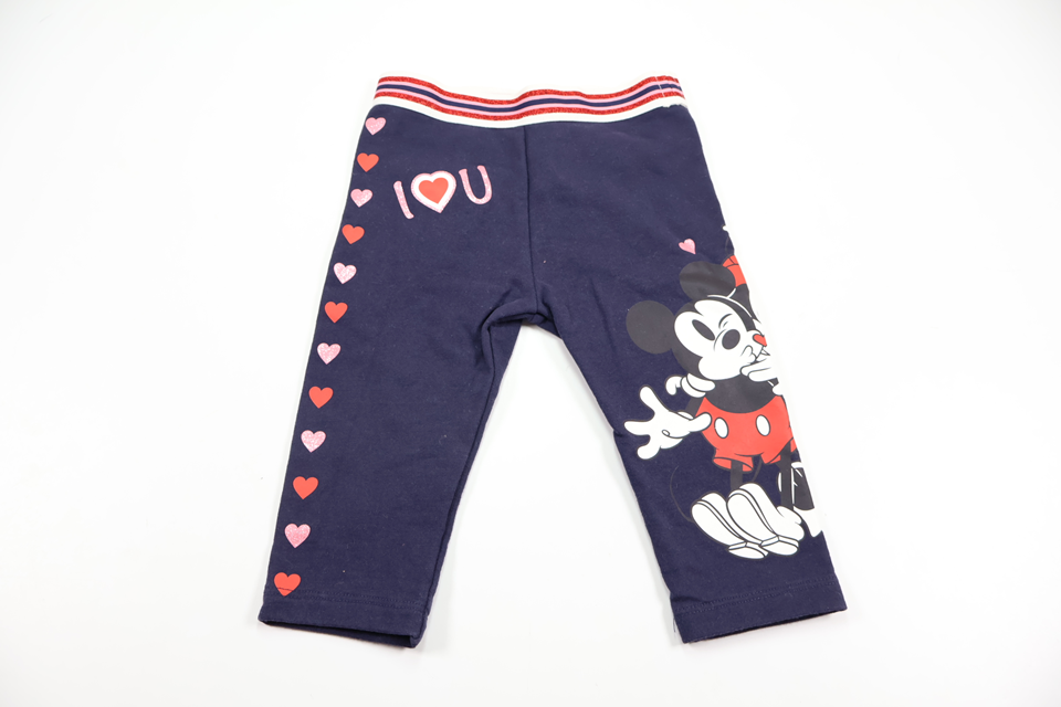Byxor med Mimmi och Musse Pigg från Disney Baby - Storlek 62/68 - Marinblå