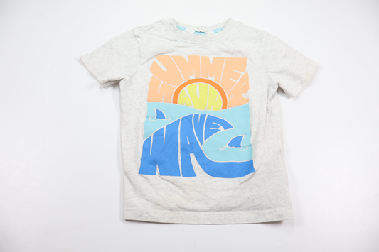 T-shirt från H&M - Storlek 98/104 - Grå
