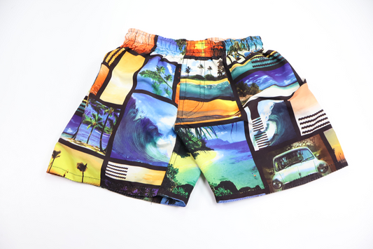 Badshorts från Okänt - Storlek 92/98 - Multi