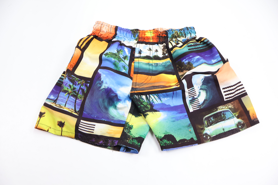 Badshorts från Okänt - Storlek 92/98 - Multi