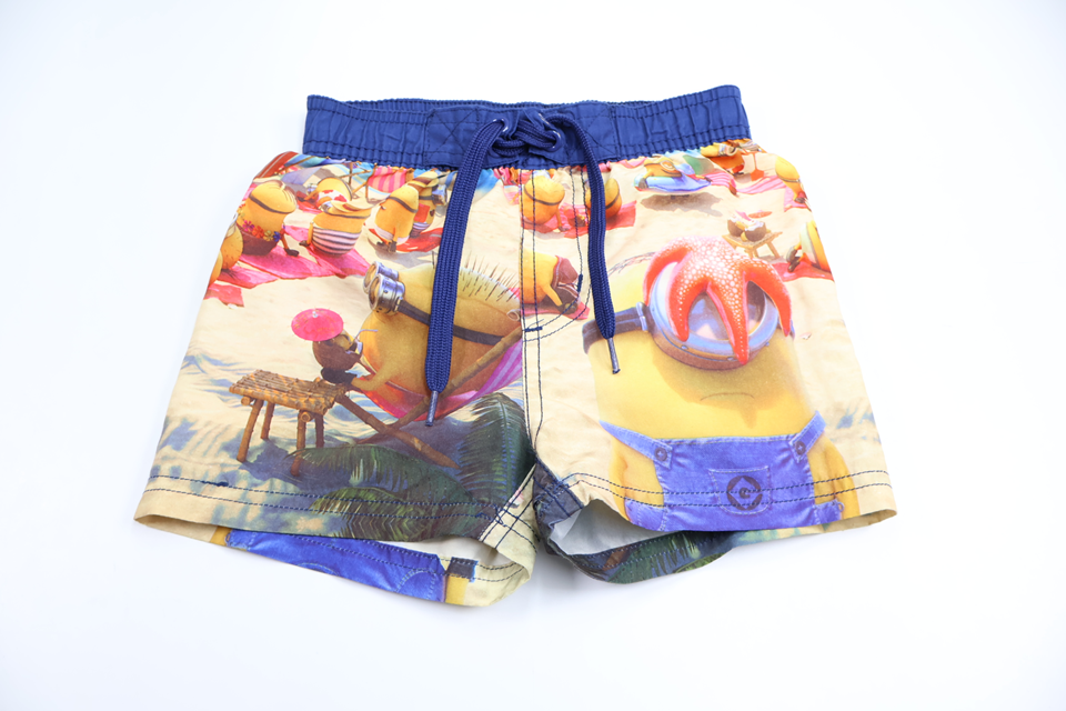 Badshorts med Minion från Despicable Me - Storlek 98/104 - Multi