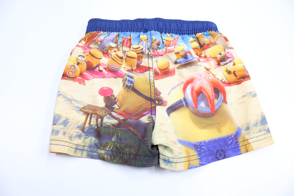 Badshorts med Minion från Despicable Me - Storlek 98/104 - Multi