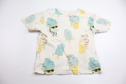 T-shirt från Kappahl - Storlek 110/116 - Benvit