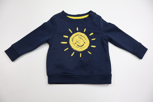 Sweatshirt från Primark - Storlek 74 - Marinblå