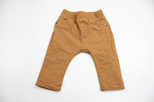 Fodrade byxor från H&M - Storlek 68 - Brun