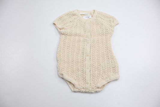 Stickad body från Zara - Storlek 68 - Beige