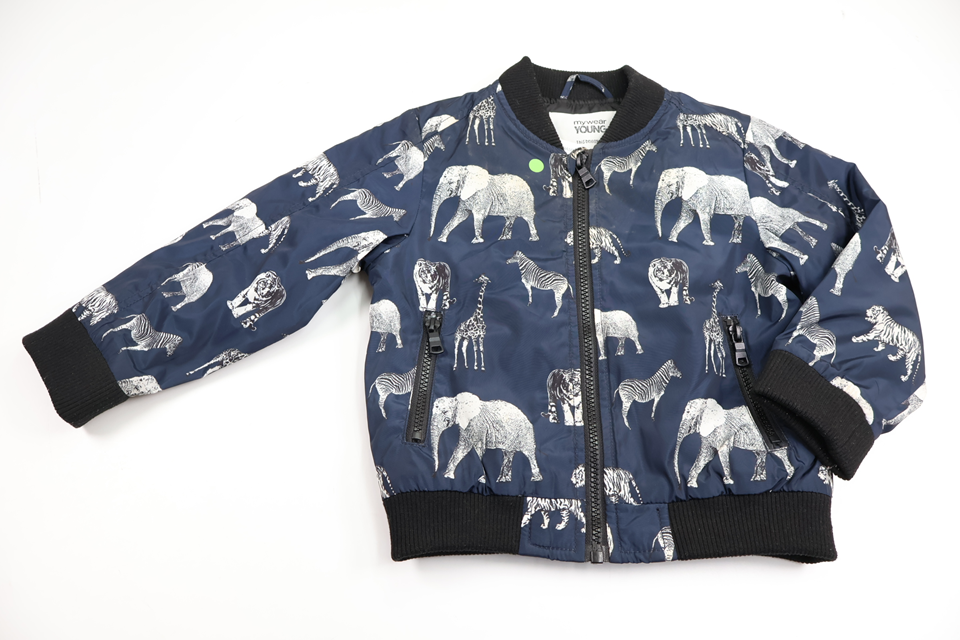 Bomberjacka från My Wear Young - Storlek 98/104 - Marinblå