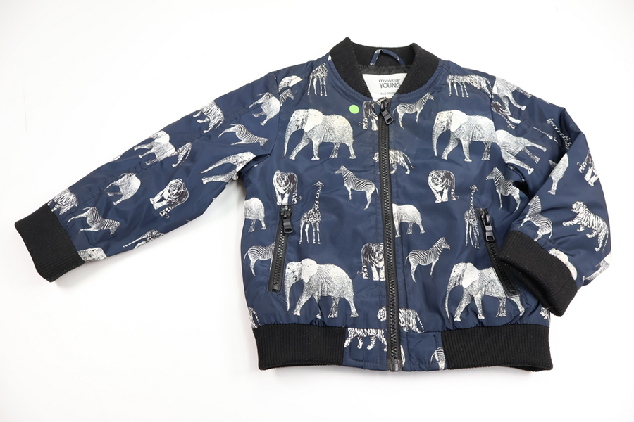 Bomberjacka från My Wear Young - Storlek 98/104 - Marinblå