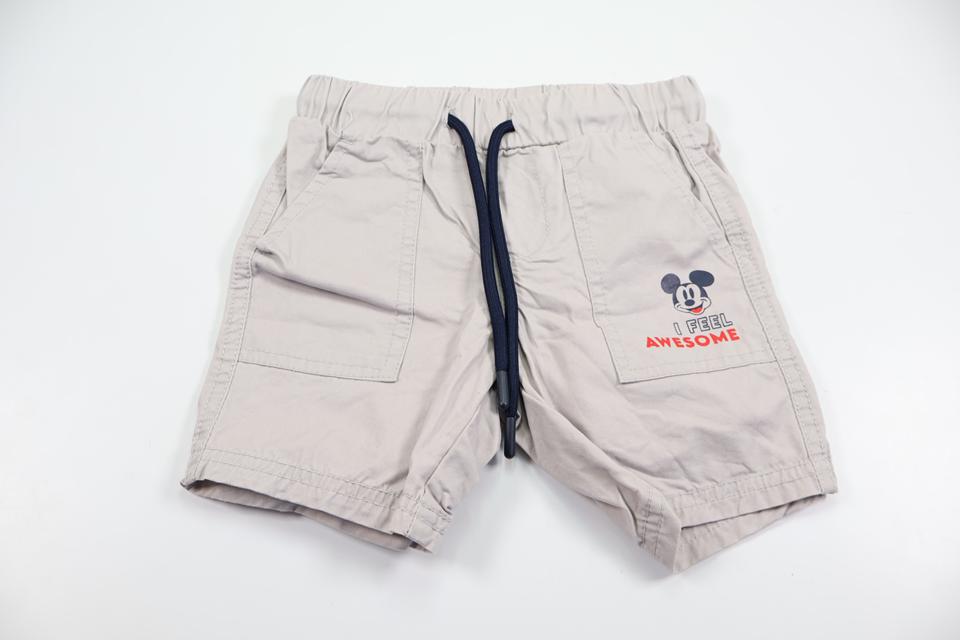 Shorts med Musse Pigg från Disney Baby - Storlek 92 - Grå