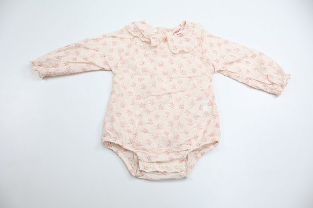 Blommig body från Zara - Storlek 62/68 - Rosa