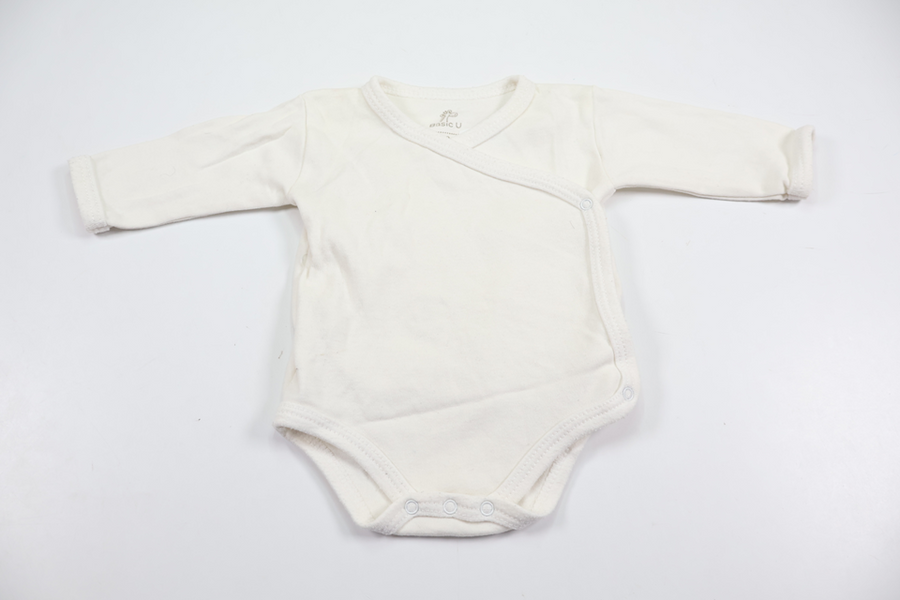 Omlottbody från Basic U - Storlek 50 - Vit