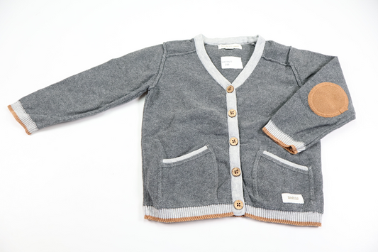 Kofta från Newbie - Storlek 74 - Grå