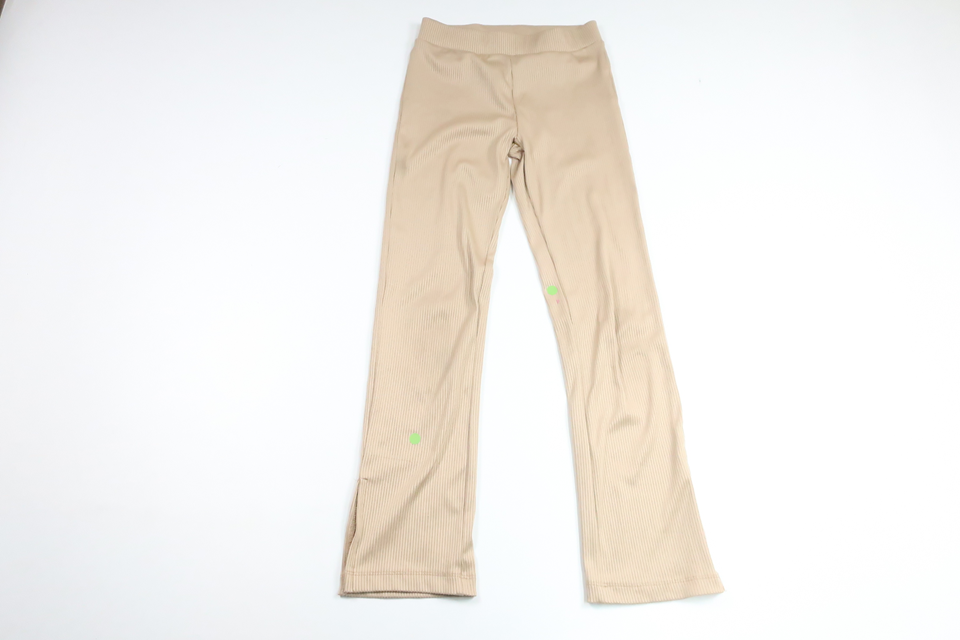 Ribbade utsvängda byxor från Lager 157 - Storlek 130 - Beige