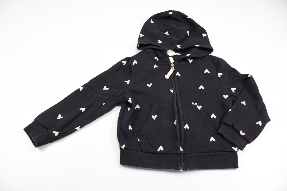 Munkjacka från H&M - Storlek 110/116 - Svart