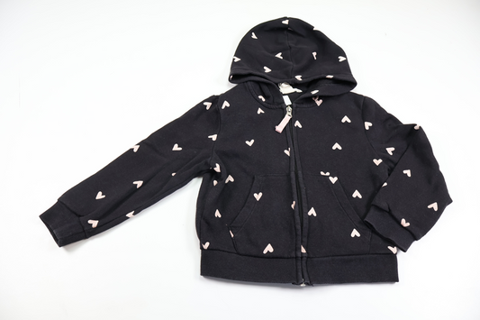 Munkjacka från H&M - Storlek 110/116 - Svart