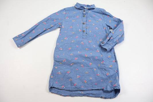 Skjortklänning från H&M - Storlek 104 - Blå