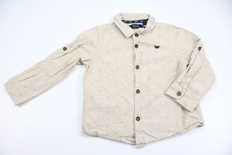 Skjorta från FG4 London - Storlek 98/104 - Beige