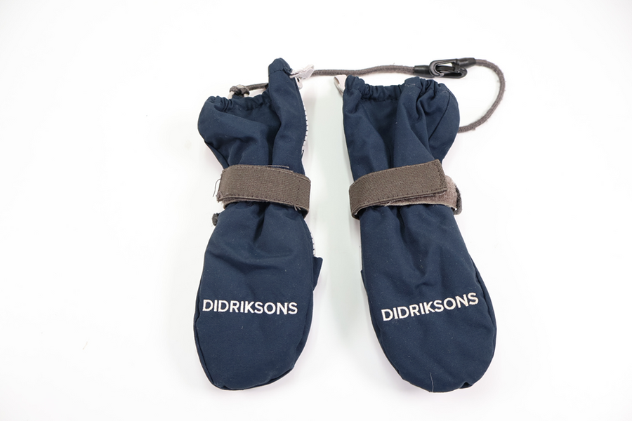 Fleecefodrade vantar från Didriksons - Storlek 86/92 - Marinblå