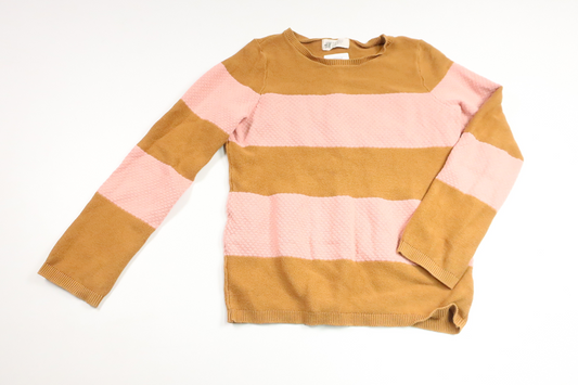 Stickad tröja från H&M - Storlek 122/128 - Beige