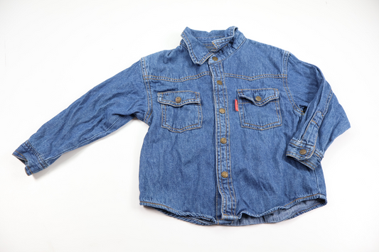 Jeansskjorta från Frisco Kid - Storlek 86 - Denim