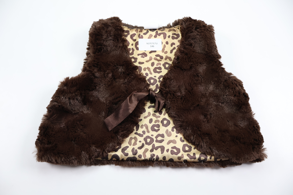 Bolero i fuskpäls från H&M - Storlek 68 - Brun
