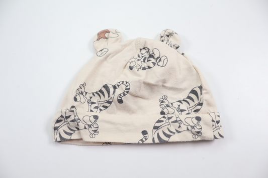 Mössa med Nalle Puh från H&M - Storlek 62 - Benvit