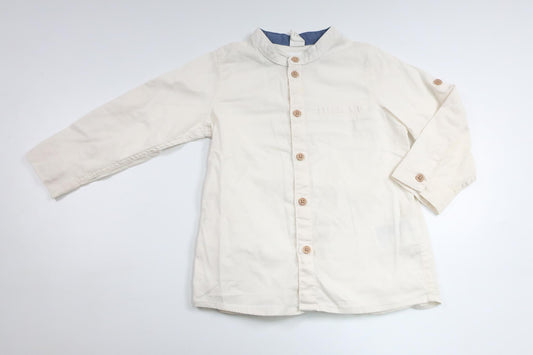Skjorta från H&M - Storlek 86 - Benvit