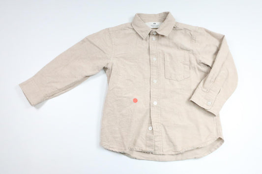 Skjorta från H&M - Storlek 98 - Beige