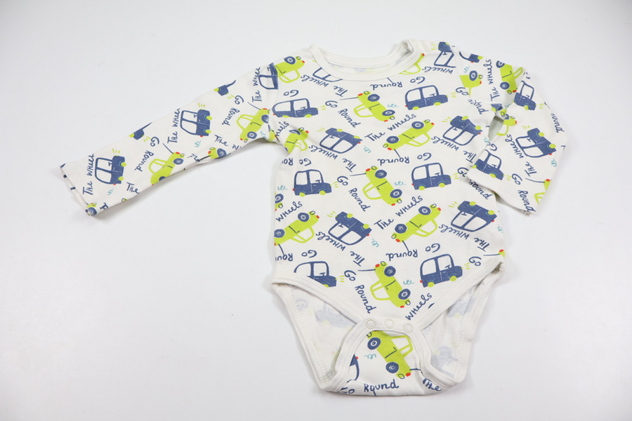 Body från So Cute - Storlek 80 - Vit