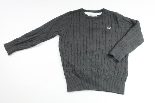 Stickad tröja från Skill - Storlek 98/104 - Grå