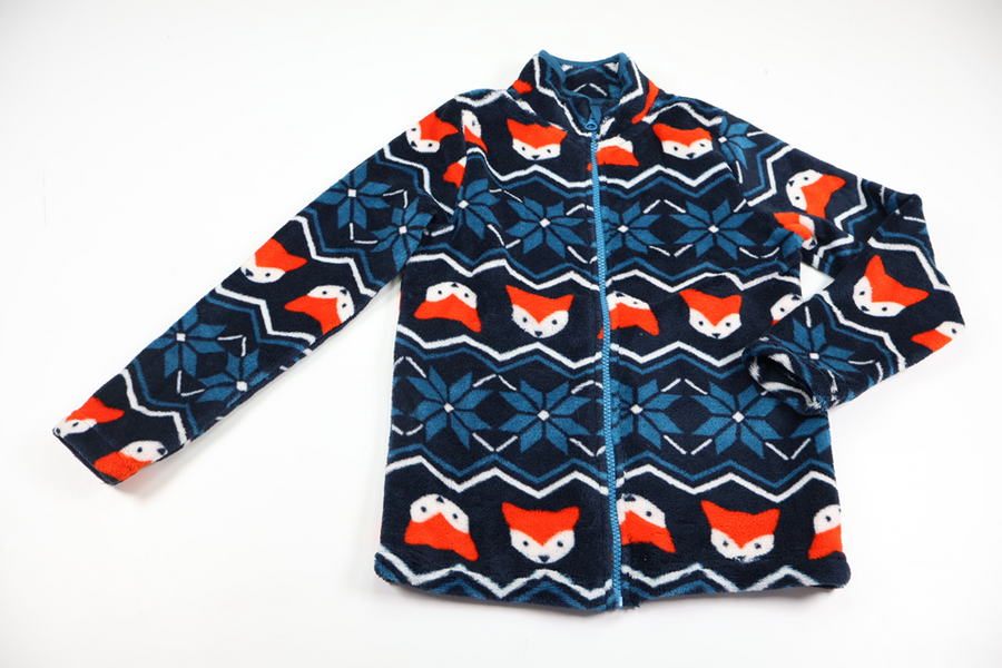 Fleecejacka från Lupilu - Storlek 122/128 - Marinblå