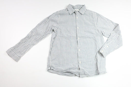 Striped shirt from Åhléns - Size 122 - Blue