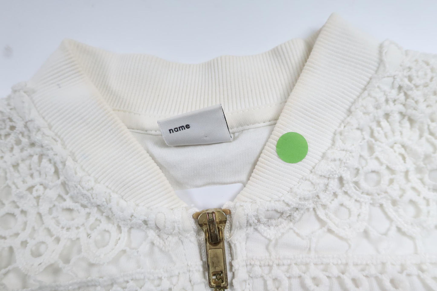 Kofta med spets från Lindex - Storlek 92 - Vit