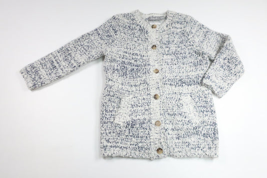 Stickad kofta/cardigan från Åhléns - Storlek 98/104 - Blå