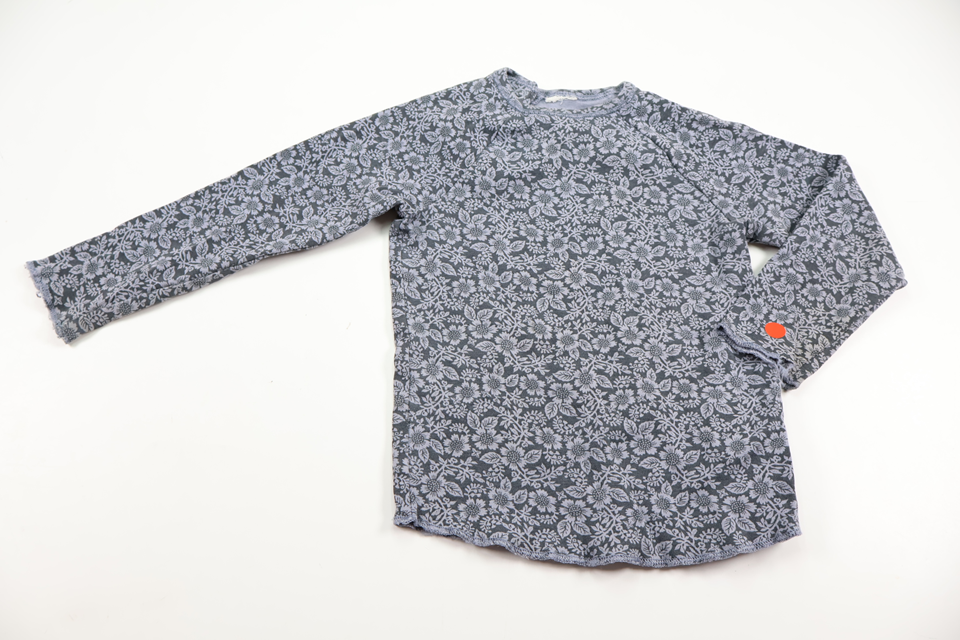 Blommig tröja från H&M - Storlek 74 - Blå