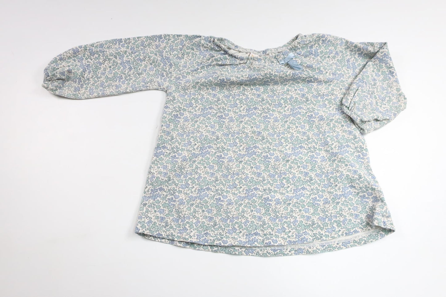 Blommig klänning från Lindex - Storlek 74 - Blå