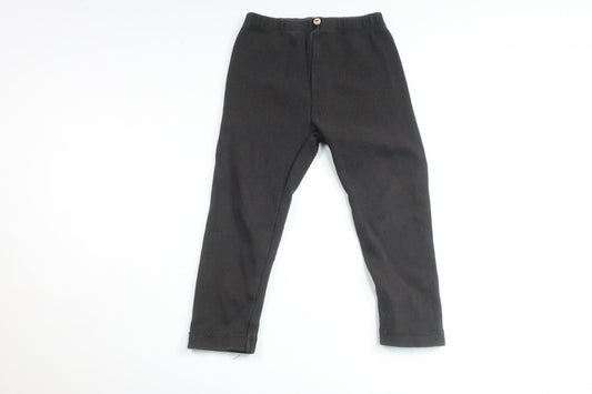 Ribbade byxor från Zara - Storlek 86/92 - Svart