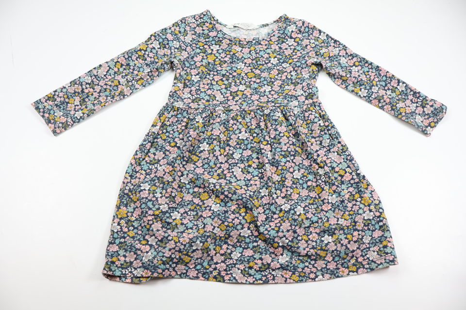Blommig klänning från H&M - Storlek 92 - Blå
