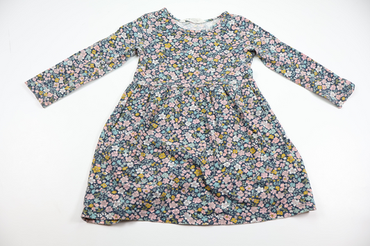 Blommig klänning från H&M - Storlek 92 - Blå