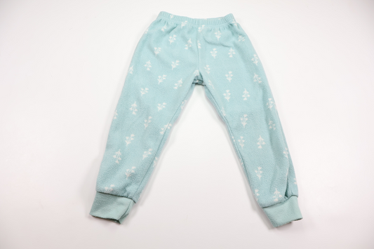 Pyjamas byxor i fleece från Little Kids - Storlek 92/98 - Blå