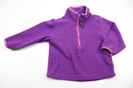 Tröja i fleece från Snowtex - Storlek 74/80 - Lila